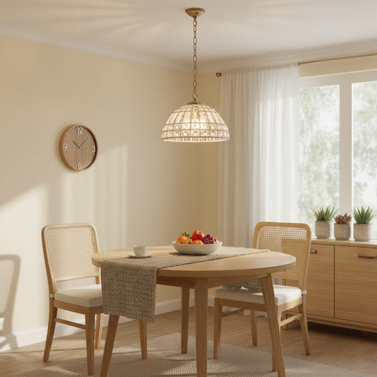 Nordic Crystal Pendant light for Dome-Shaped Living Room