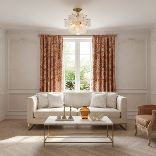 Modern Disc Round glass flush mount ceiling light