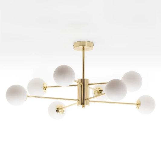 Aelvannis Modern Design Glass Ball Pendant Light