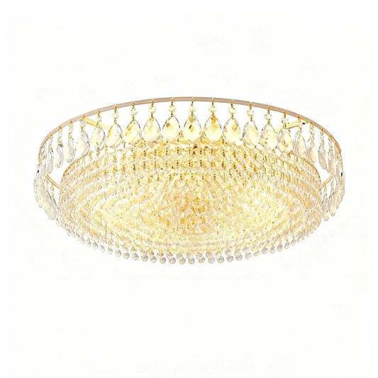 Elegant Crystal Round Ceiling Light