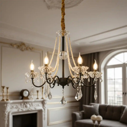 Luxury Sparkling Droplet Crystal Chandelier