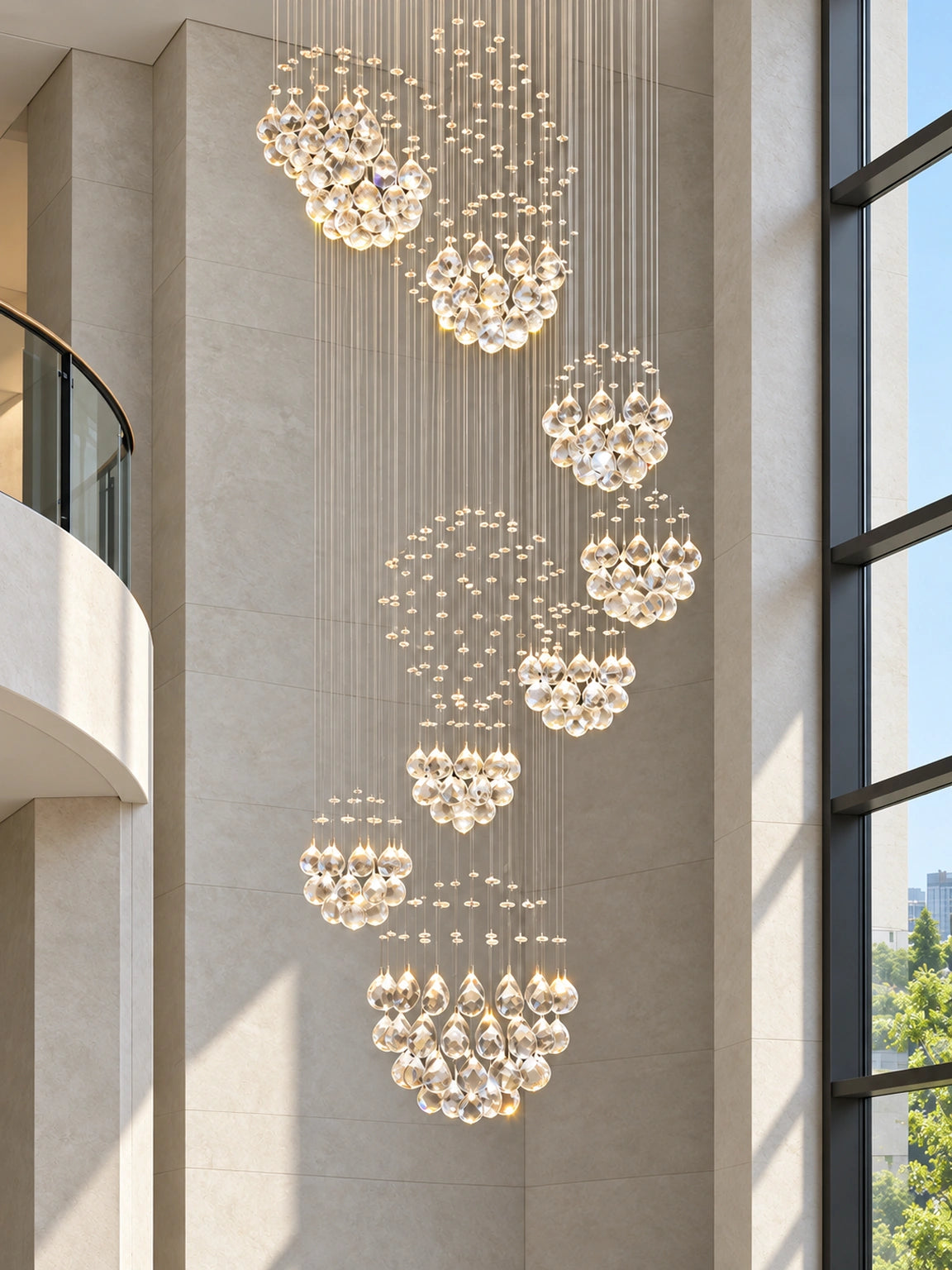 Luxury Gold & Crystal Chandeliers