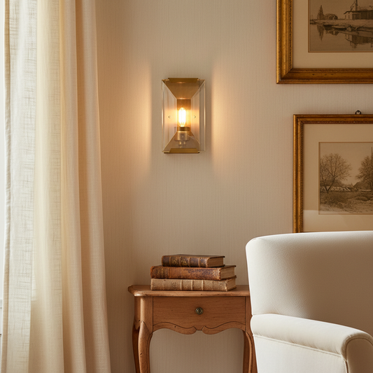 Chloe Modern Luxury Hand-Cut Crystal Wall Sconce