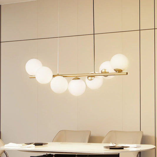 Eve Nordic Glass Sphere Chandelier