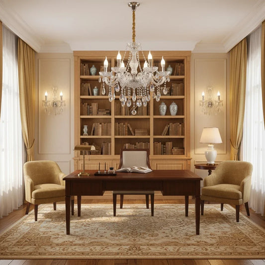 Layla Modern Elegant Crystal Chandelier