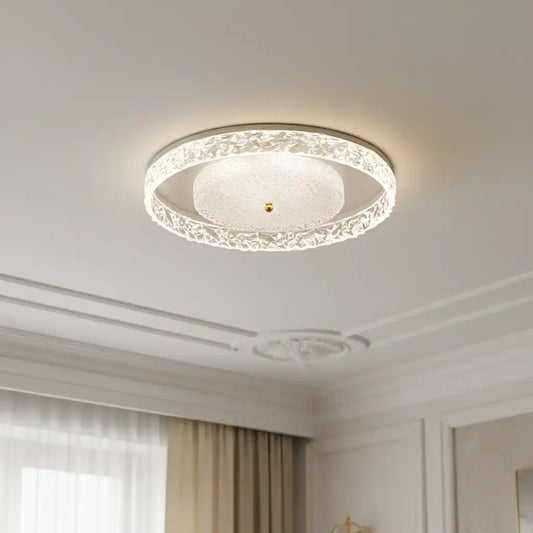 Luxury Round Crystal Ceiling Light