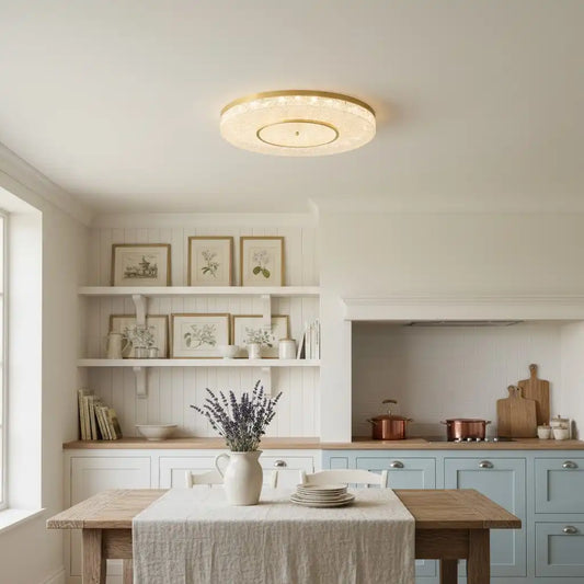 Modern Circle Resin Ceiling Light