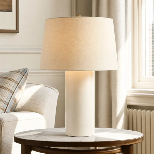 Windham Modern Luxury Alabaster Table Lamp